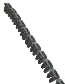 Produktfoto 1 von Legrand CAB 3 Kabelmarkierung, Beschriftung: 8, Grau, Ø 0.15 mm - 0.5 mm, 5 mm x 2.3 mm