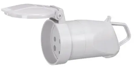 Produktfoto 1 von Legrand Netzsteckverbinder Kabel 20A, 3+N+E Polymer, 400V Grau Schraubbefestigung, für Europa