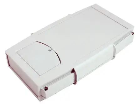Produktfoto 1 von CAMDENBOSS Serie 66 Tragbares Gehäuse, ABS, 120 mm Eingebautes Batteriefach, 200 mm, H. 35 mm, Grau, IP65, IP54