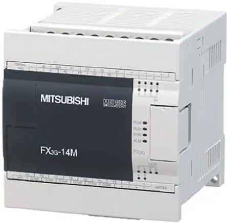 Produktfoto 1 von Mitsubishi FX3G Logikmodul, 8 Eing. Relais Ausg.Typ Sink Eing.Typ