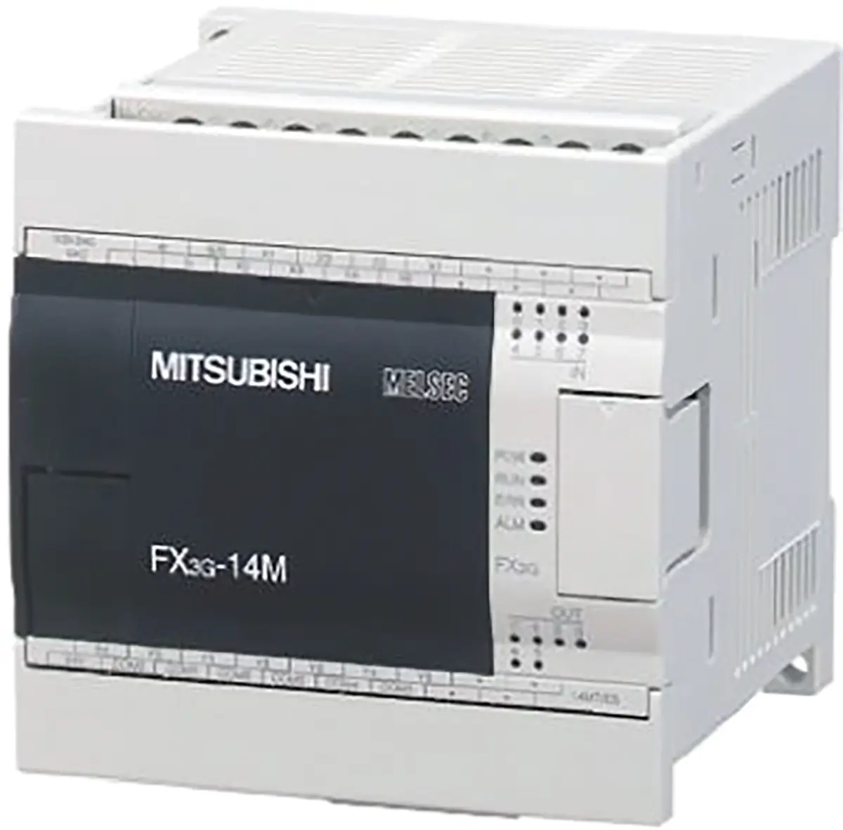 Produktfoto 1 von Mitsubishi FX3G Logikmodul, 8 Eing. Relais Ausg.Typ Senke, Quelle Eing.Typ 12 → 24 V dc