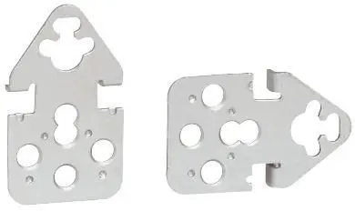 Produktfoto 1 von Legrand Wandhalterung Zinklegierung, für Atlantic-Metallschrank IP55 70 mm 70 mm 70mm