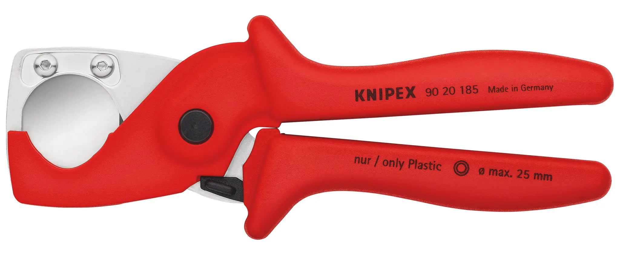 Produktfoto 1 von Knipex PlastiCut® Rohrschneider Kunststoff für Kunststoff, 25 mm