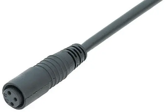 Produktfoto 1 von binder 718, 4-polig Sensor-Betätigungselementkabel, Gerade Stecker 34 / Nicht abgeschlossen Buchse, Länge 5 m