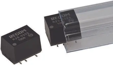 Produktfoto 1 von Recom R2S DC/DC Konverter, 15V dc OUT 133 mA Oberfläche 5V dc 1 kV dc 2 W -40 °C 100 °C