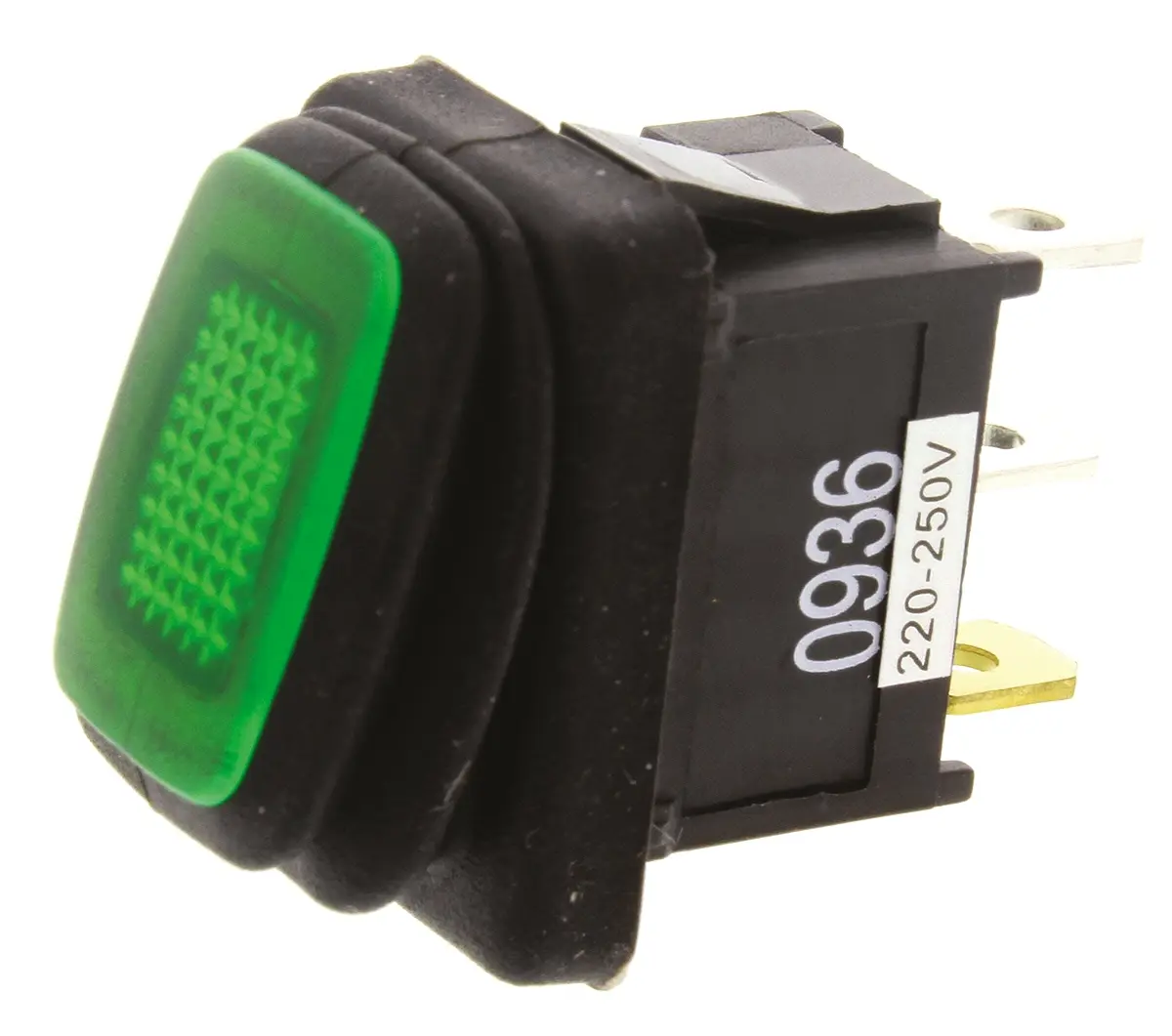 Produktfoto 1 von ZF Panel Kippschalter SPST Aus-Ein Ein-Aus, 16 A Beleuchtet, IP65