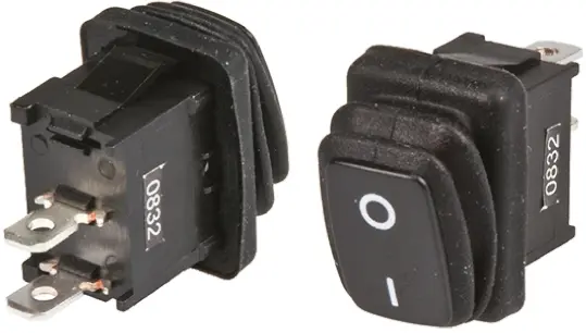 Produktfoto 1 von ZF Panel Kippschalter SPST Aus-Ein Ein-Aus, 16 A, IP65