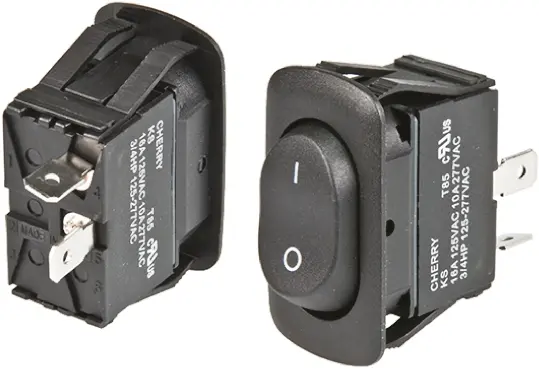 Produktfoto 1 von ZF Panel Kippschalter SPST Aus-Ein Ein-Aus, 21 A, IP56