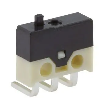 Produktfoto 1 von ZF Subminiatur-Mikroschalter Taste-Betätiger Linkswinklige Leiterplatte, 1-poliger Umschalter, 30 V dc, 500mA IP40 0.88N