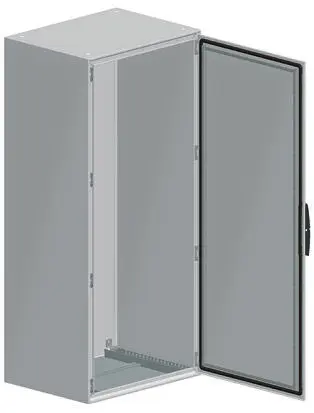 Schneider Electric PanelSeT SM Gehäuse für Bodenmontage IP55, aus Stahl Grau 2 400 mm, 1600 mm 1800 mm
