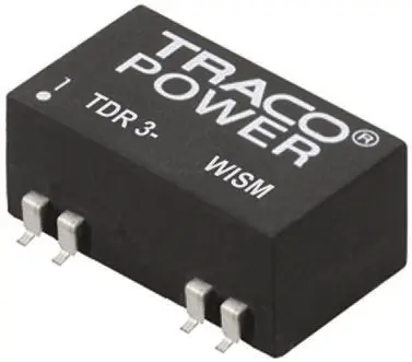 TRACOPOWER TDR 3WISM DC/DC-Wandler 3W 24 V dc IN, 15V dc OUT / 200mA Oberflächenmontage 1.5kV dc isoliert