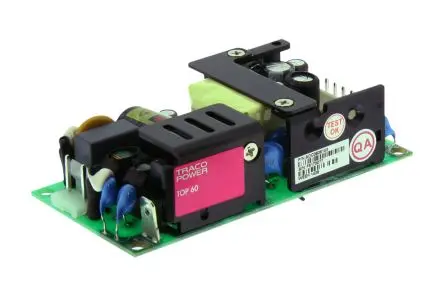 Produktfoto 1 von TRACOPOWER TOP 60 Schaltnetzteil 2 24V dc 55 W, Fahrgestell 264V ac