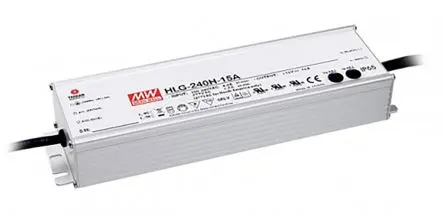 Produktfoto 1 von MEAN WELL LED-Treiber, 240 W 264 V ac, 90 V ac, 127V dc, 373 V dc LED-Treiber 8A, Ausgang 30V 1 bis 10 V, Potenziometer