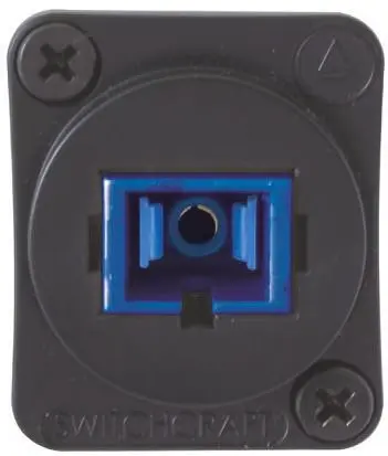 Produktfoto 1 von Switchcraft Gerade Panel Schwarz XLR-Steckverbinder