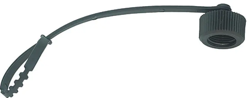 Produktfoto 1 von binder Stecker/Buchse Staubkappe aus Metall, Kunststoff, IP40, IP40