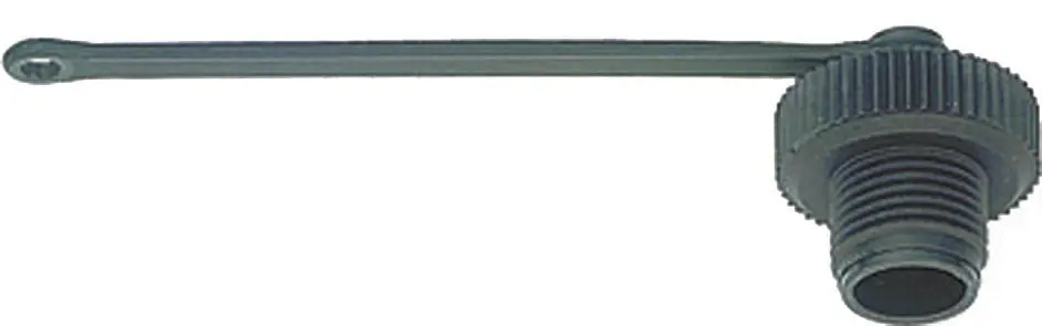 Produktfoto 1 von binder 713 763 Stecker/Buchse Staubkappe aus Metall, Kunststoff, IP40, IP40