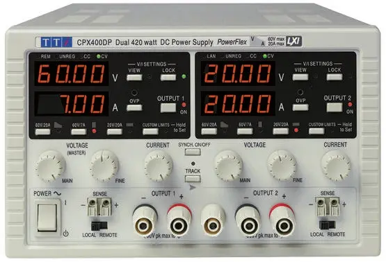 Aim-TTi CPX400DP 2-Kanal Digital Labornetzgerät 840W, 0 → 60V / 0 → 20A