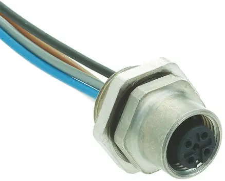 Produktfoto 1 von HARTING 21033, 5-polig Sensor-Betätigungselementkabel, M12 Buchse 5 / Freies Ende Nicht abgeschlossen, Länge 500 mm