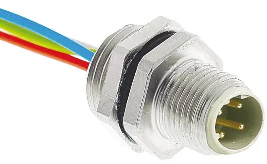 Produktfoto 1 von HARTING 21033, 4-polig Sensor-Betätigungselementkabel, Gerade Stecker 4 / Nicht abgeschlossen, Länge 500 mm