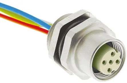 Produktfoto 1 von HARTING 21033, 4-polig Sensor-Betätigungselementkabel, M12 Buchse 4 / Freies Ende Nicht abgeschlossen, Länge 500 mm