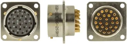 Produktfoto 1 von Amphenol Limited, 62 GB Nickel Eisen Legierung MIL-Spec Rundsteckverbinder Gerade, 26-polig, 500 V ac, 700V dc,