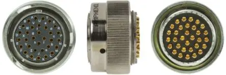 Amphenol Limited, 62 GB Nickel Eisen Legierung MIL-Spec Rundsteckverbinder Gerade, 32-polig, 500 V ac, 700V dc, Kabel,