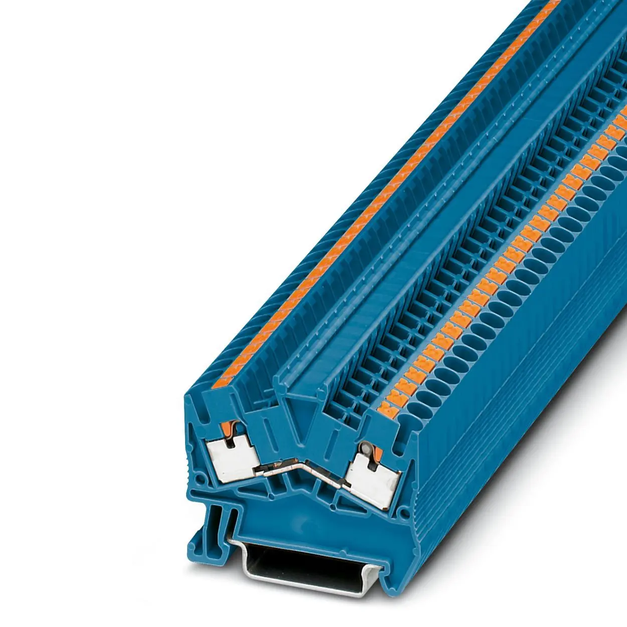 Produktfoto 1 von Phoenix Contact PTS 2.5 BU Reihenklemme Einfach Blau, 0.14 → 4mm², 800 V / 24A, Einstecken