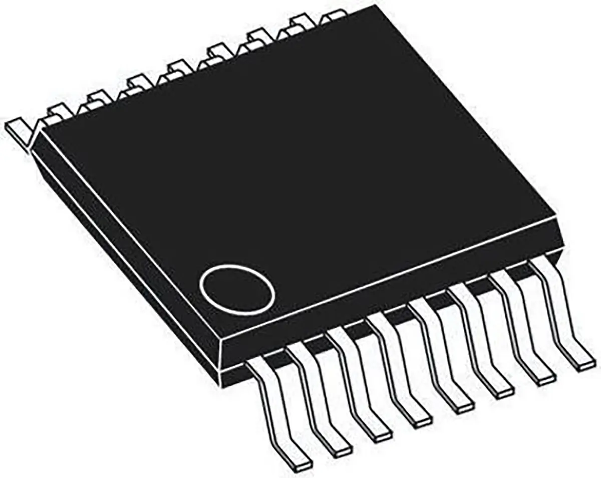 Produktfoto 1 von Analog Devices Leitungstransceiver Transceiver CMOS 2-Bit 16-Pin TSSOP