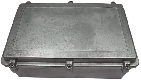 Produktfoto 1 von RS PRO; Gehäuse; Aluminiumdruckguss; Silber IP40 Breite 173 mm Höhe 100 mm Länge 274 mm