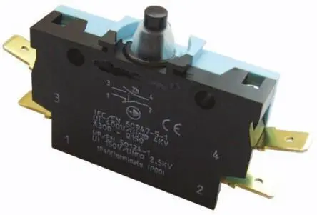 Produktfoto 1 von Crouzet Mikroschalter Stößel-Betätiger Schraube, 250 V ac, 6A IP40 4.5N -50 °C - 85 °C