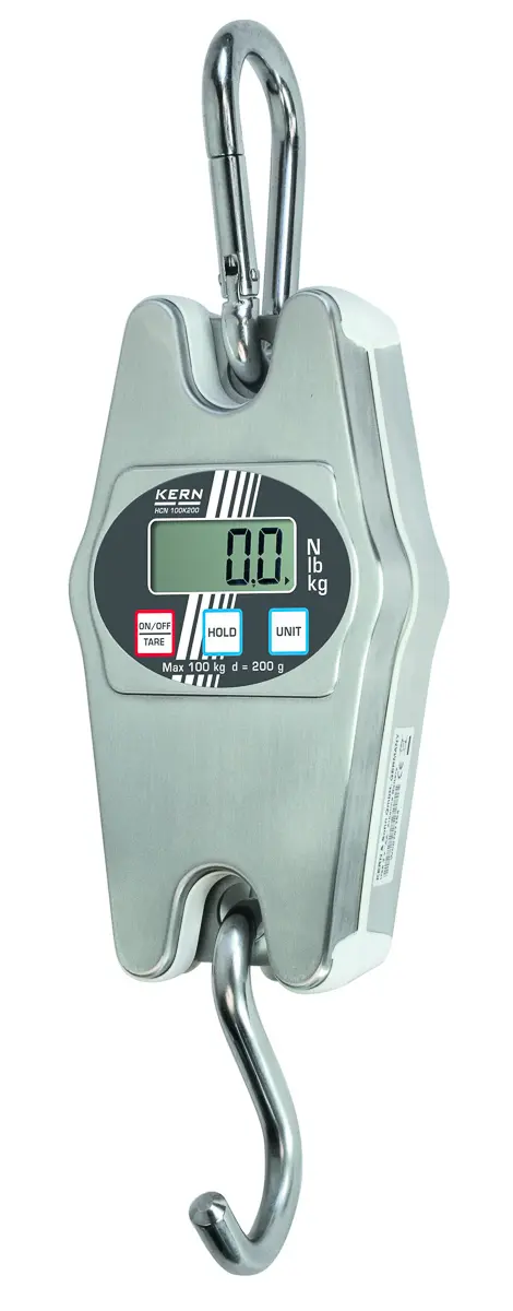 Produktfoto 1 von Kern HCN 200K500IP Hängewaage 200kg / Auflösung 500 g