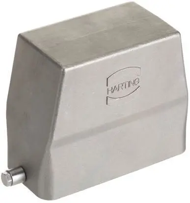 Produktfoto 1 von HARTING Han-INOX Kappe für robusten Stromversorgungsstecker 1 Hebel 1 10B Steckverbinderkappe, IP65