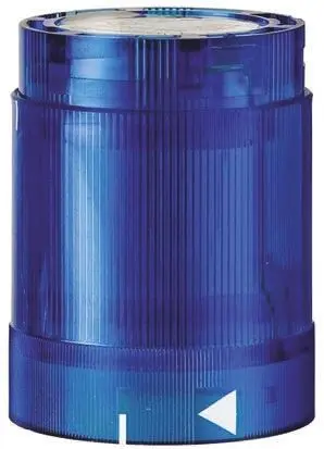 Produktfoto 1 von Werma 848 LED Signalleuchte Filament/Warnsummer-Licht 24V ac/dc Blau DC IP54, 50 mm x 67 mm, ATEX-Zulassung