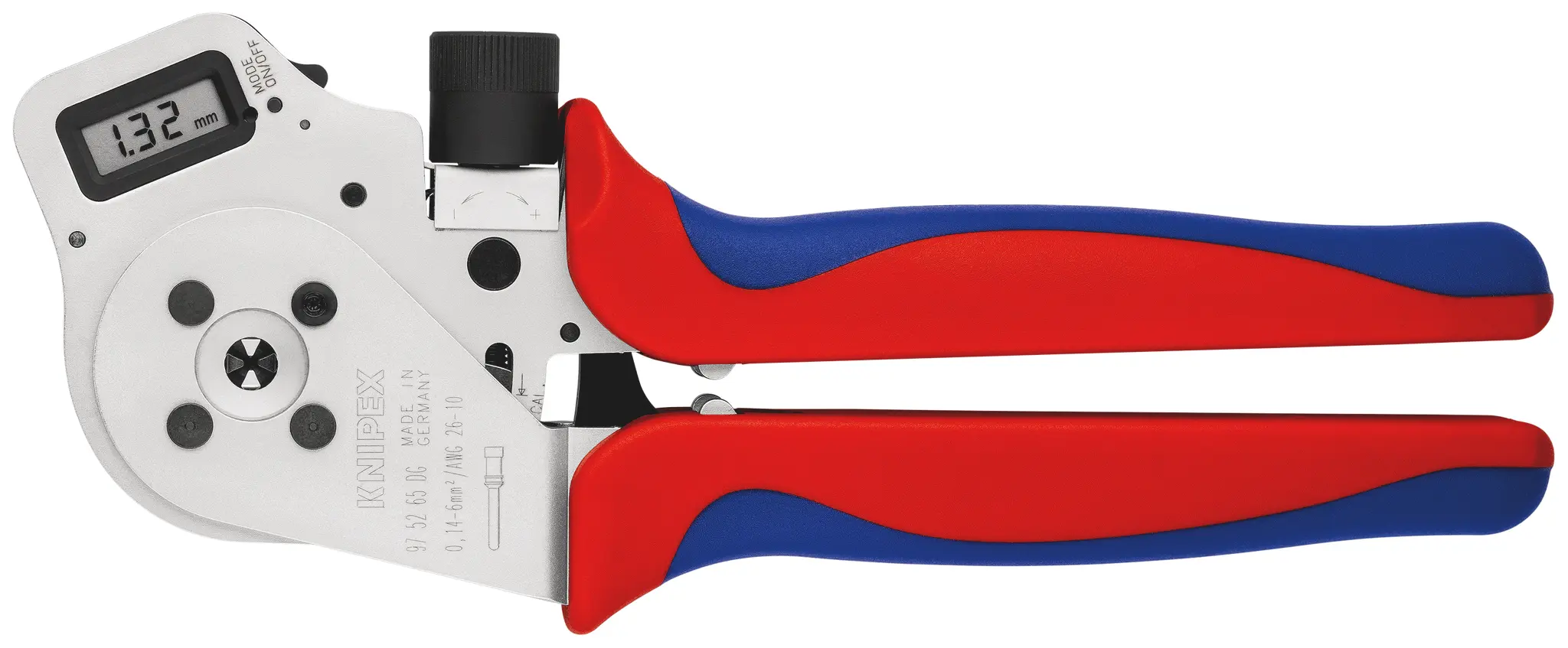 Produktfoto 1 von Knipex Crimp-Werkzeug für Gedrehte Kontakte, 250 mm