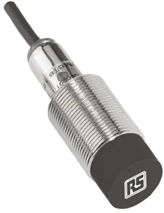 Produktfoto 1 von RS PRO M18 Näherungssensor Induktiv, Gewinderohr 8 mm NPN 10 → 30 Vdc / 200 mA NO, IP67