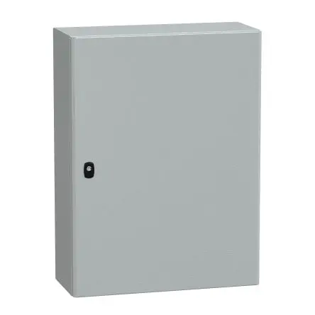 Produktfoto 1 von Schneider Electric PanelSeT S3D Stahl Wandanschlusskasten Grau IP66, HxBxT 800 mm, 600 mm x 250 mm