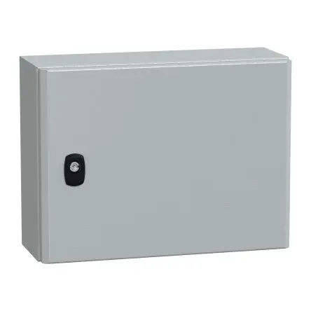Produktfoto 1 von Schneider Electric PanelSeT S3D Stahl Wandanschlusskasten Grau IP66 ATEX, HxBxT 300 mm, 400 mm x 150 mm