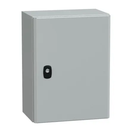 Produktfoto 1 von Schneider Electric PanelSeT S3D Stahl Wandanschlusskasten Grau IP66 ATEX, HxBxT 400 mm, 300 mm x 200 mm