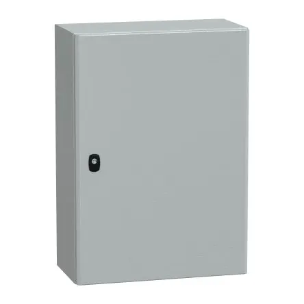 Produktfoto 1 von Schneider Electric PanelSeT S3D Stahl Wandanschlusskasten Grau IP66, HxBxT 700 mm, 500 mm x 250 mm
