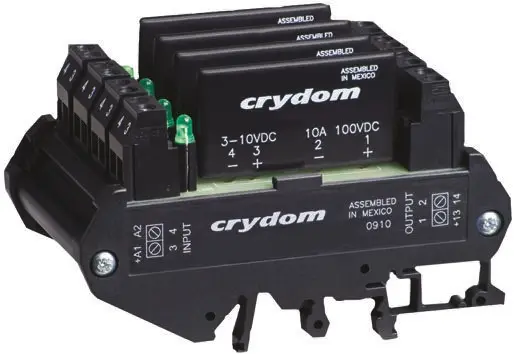 Sensata Crydom DRA4-CMX Halbleiter-Interfacerelais, 8 A max., DIN-Schienen 20 Vdc min. 100 V max. / 28 V max. DC