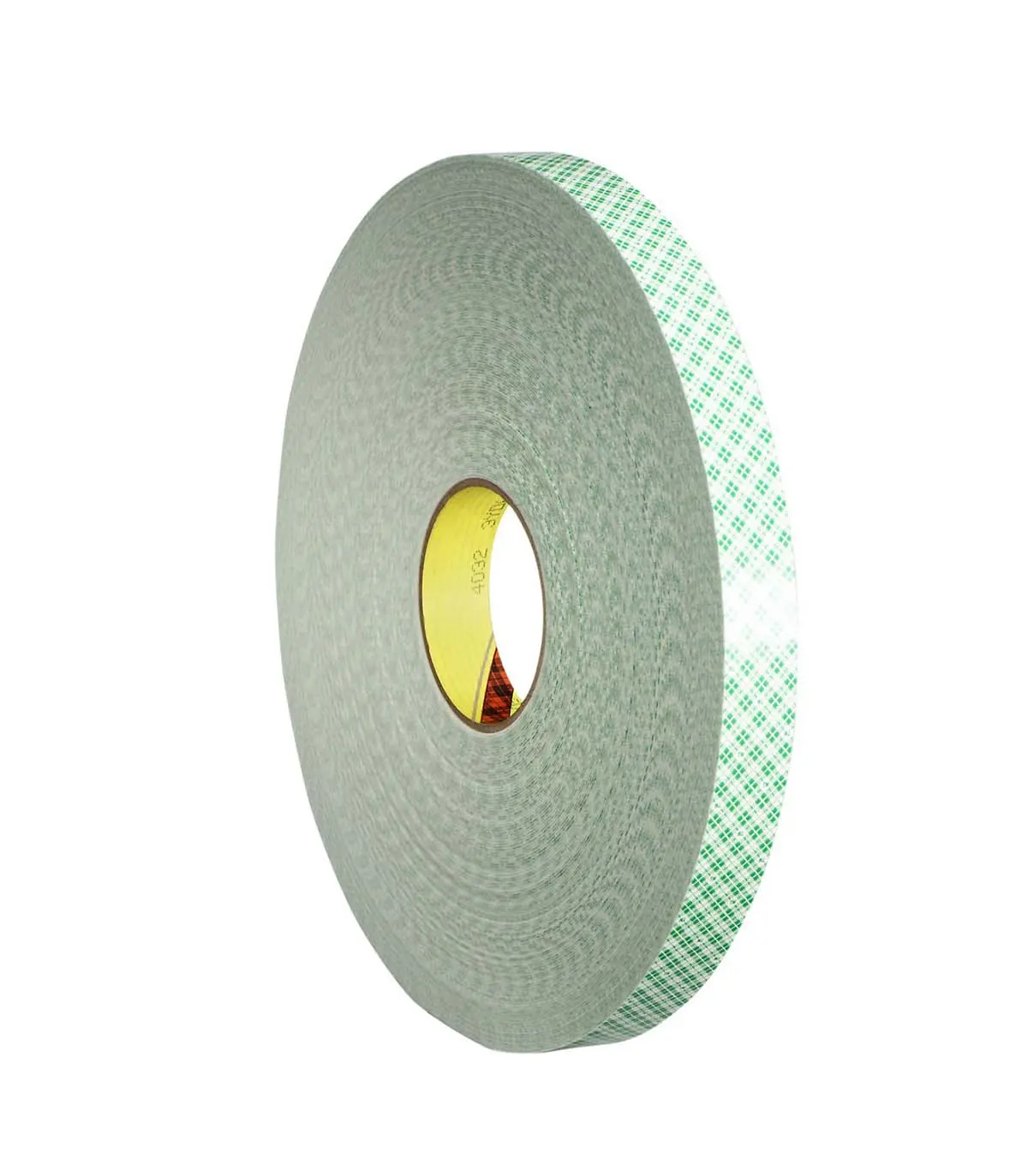 Produktfoto 1 von 3M 4032 Polyurethanschaum Schaumstoff Klebeband, Weiß, Stärke 0.8 mm, 19 mm x 66 m, 41.5 N/cm
