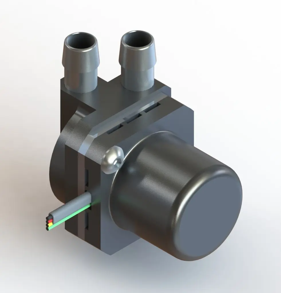 RS PRO Wasserpumpe, 2.8 L/min max., 6W / 12 V bis 3.5 m max. 380mbar max. Aluminium Direktmontage