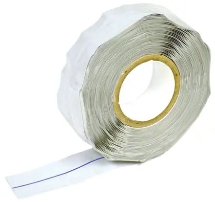 Produktfoto 1 von Raytech Silikon Klebeband, selbstverschweissend, Grau, Stärke 0.51 mm, 25 mm x 9.1 m