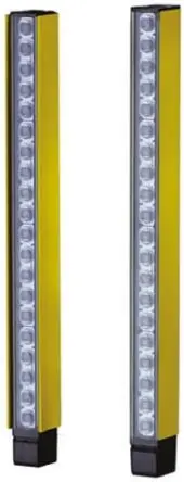 Produktfoto 1 von Allen Bradley micro 400 Lichtvorhang Strahlabstand 30 mm Empfänger, Sender Typ e 4 24-Strahl, Schutzhöhe 600 mm