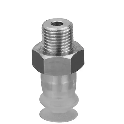 Produktfoto 1 von Fluormethyl-Silikon Balg Saugnapf, EMERSON – AVENTICS Serie BSG, Ø 10.4 mm 1/8 in, Haltekraft 0.95 N
