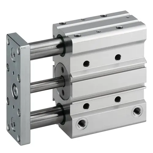 Produktfoto 1 von EMERSON ? AVENTICS GPC-BV G3/8 Pneumatik-Führungszylinder doppeltwirkend, Bohrung Ø 100mm / Hub 100mm bis 8 bar