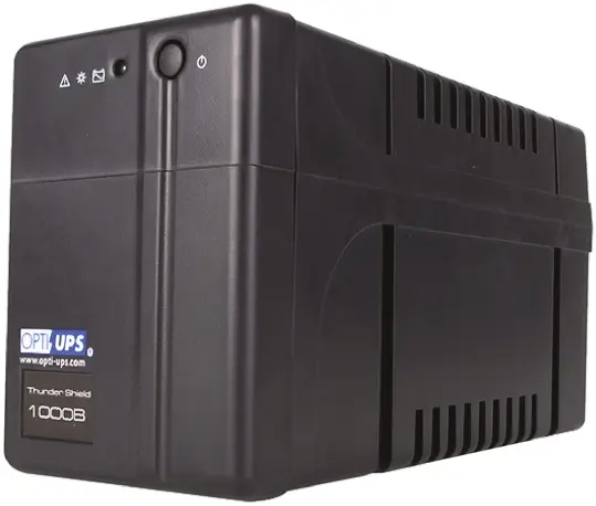 Produktfoto 1 von OPTI Thunder Shield 2-Kanal Stand-Alone USV Stromversorgung 480W, 230V