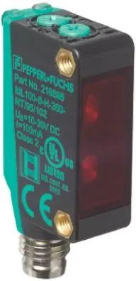 Produktfoto 1 von Pepperl + Fuchs ML100 Kubisch Optischer Sensor, Diffus, NPN Ausgang, Steckbar