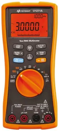 Produktfoto 1 von Keysight Technologies U1271A Tragbar Digital Multimeter Echteffektivwert, CAT III, CAT IV