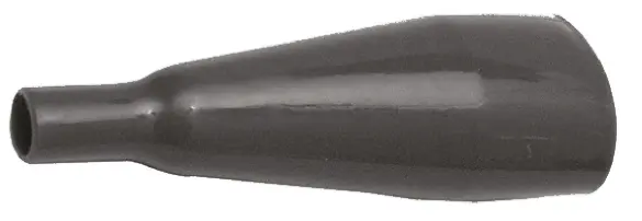Mueller Electric Isolations-Schutzkappe, Schwarz Polyvinylchlorid